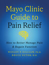 Cover image for Mayo Clinic Guide to Pain Relief